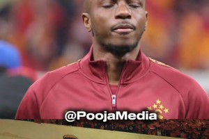 震撼全场！加拉塔萨雷主场巨幅海报致敬奥斯梅恩，这一刻燃爆了