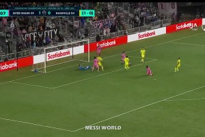 梅西可能出局！迈阿密禁区内乱战惨遭扳平，现在客场进球落后！