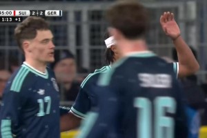 德国2-2再次扳平！维尔茨送精准助攻！格纳布里前插挑射破门！