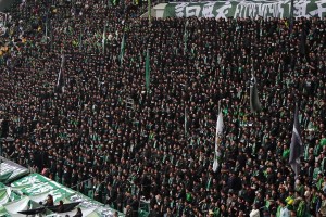 超燃！国安官博晒京沪大战工体现场混剪