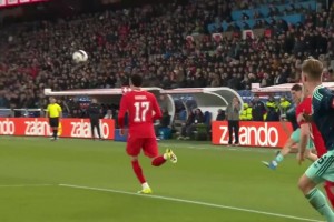 维尔茨战术角球传中助攻，若纳坦-塔头球攻门得手！